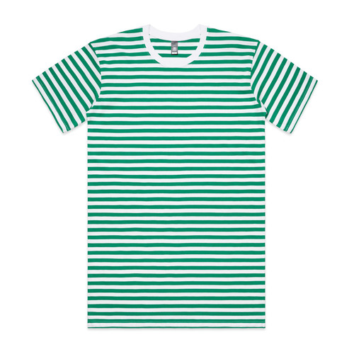 WHITE/GREEN staple-stripe-tee-white/green